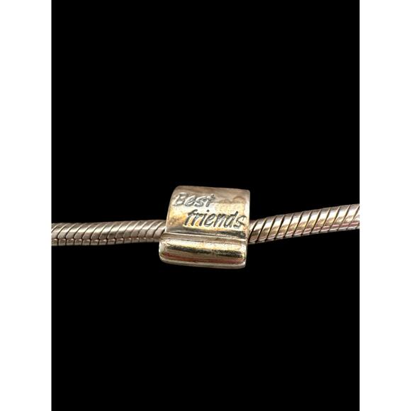 Authentic Pandora ‘Best Friends’ charm Sterling 925 Silver - Picture 1 of 2